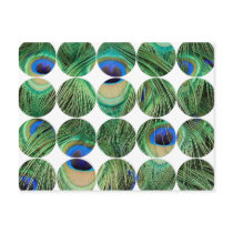 Circle Photo Postcard