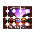 Circle Photo Postcard - Customized