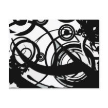Circle Seven Abstract Post Cards