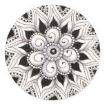 Circle Tangle Three stickers