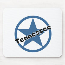 Circle Tennessee Mouse Pads