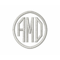 Circle Wedding Monogram