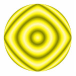circle yellow photo sculptures