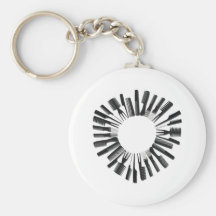 CircleCombs122410 Key Chain