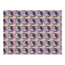Circles and Cubes Post Card