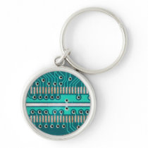 Circuit Board 1 Key Chain