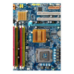 Circuit board business card templates