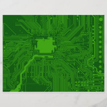 Circuit Board Flyer Design