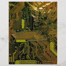 Circuit Board Pattern 1 Flyers