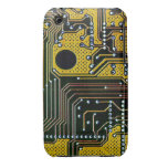 Circuit board (pcb) - gold colour Case-Mate iPhone 3 case