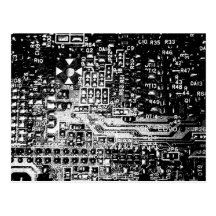 Circuit Board Postcards