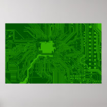 Circuit Board Print