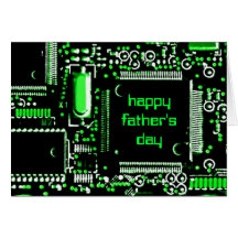 Circuit Green 2 'Father's Day' greetings card