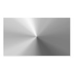 Circular Brushed Aluminium Textured business cards