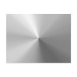Circular Brushed Aluminium Textured postcards