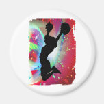 Circular Colorburst with Cheerleader Magnets