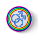 Circular Gay Symbol Button