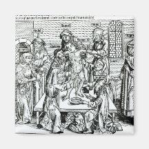 Circumcision, from 'Liber Chronicarum' Refrigerator Magnets