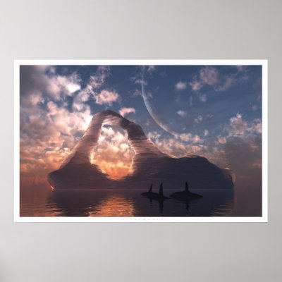 Circumpolar Print by digitalblasphemy