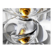 Circumvoluted Abstract Postcard