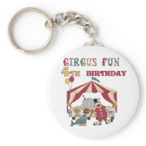 Circus 4th Birthday Tshirts and Gifts