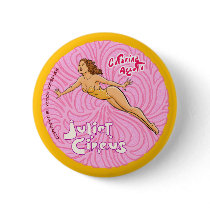Circus Aerialist Button