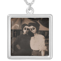 Circus Aliens Necklace