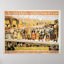 Circus Barnum and Bailey Greatest Show on Earth Posters