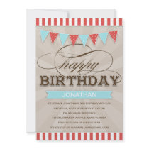CIRCUS BIRTHDAY | CHILDREN'S BIRTHDAY INVITATIONS
