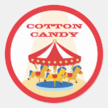 Circus Carnival Carousel Sticker