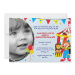 Circus / Carnival Party Invitations