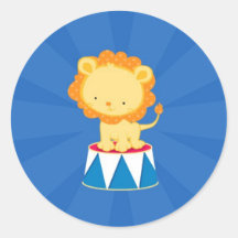 Circus / Carnival Party Sticker