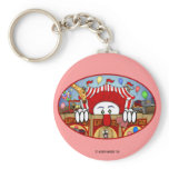 Circus Clown Kilroy Keychain