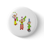 Circus Clowns buttons