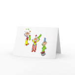 Circus Clowns cards