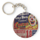 Circus, 'Clyde Beatty and Cole Bros' Retro Theatre keychains
