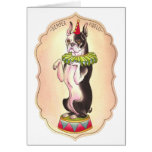 Circus Dog Painting cards