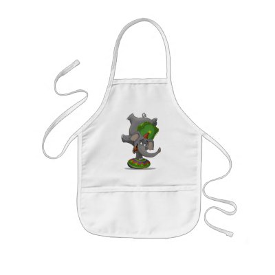 Circus Elephant Apron by stlewis75
