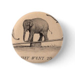 circus elephants buttons