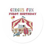 Circus First Birthday