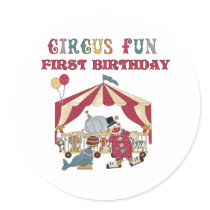 Circus First Birthday