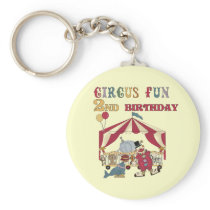 Circus Fun 2nd Birthday Tshirts and Gifts
