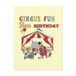 Circus Fun 2nd Birthday Tshirts and Gifts
