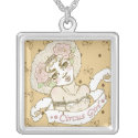 circus girl necklace