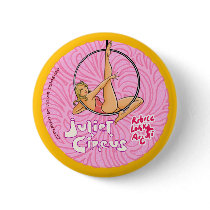 Circus Hoop Aerialist Buttons