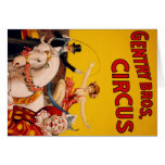 Circus Horse Card