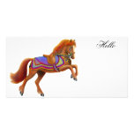 Circus Horse Photo Card photo cards