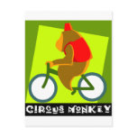 Circus Monkey Post Card