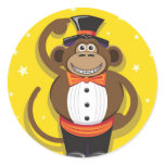 Circus Monkey stickers
