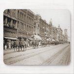 Circus Parade in Tacoma WA circa 1900 mousepads